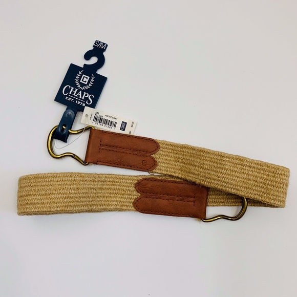 Chaps Accessories - NWT Chaps Belt in Tan S/M Natural